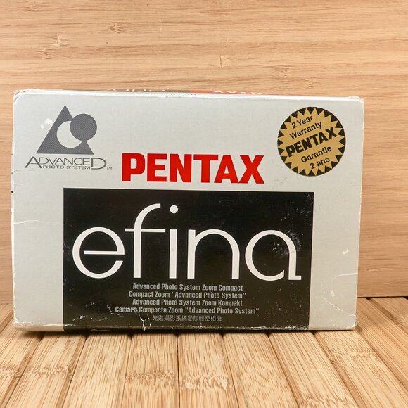 Pentax Efina PQI-IX Point & Shoot APS Film Camera - Picture 2 of 10